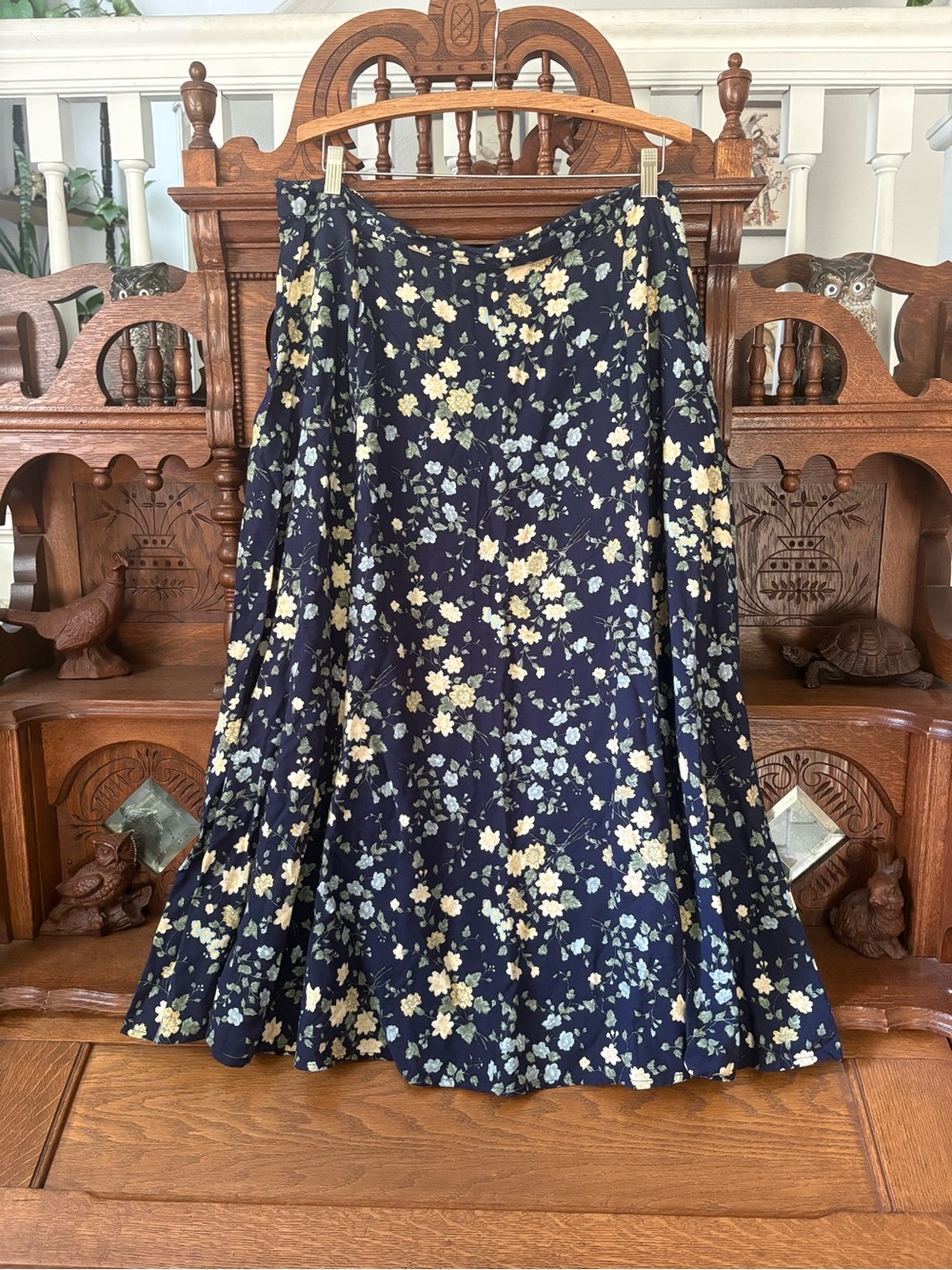 Lovely cottagecore 90s floral feminine Jacque and Koko Mid Calf Skirt
